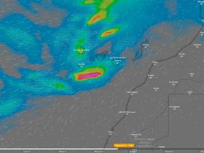 An Atlantic storm is coming to the islands from Tuesday