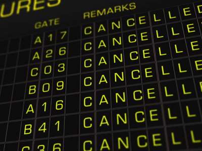 Eight flights cancelled due to strong winds in the Canary Islands