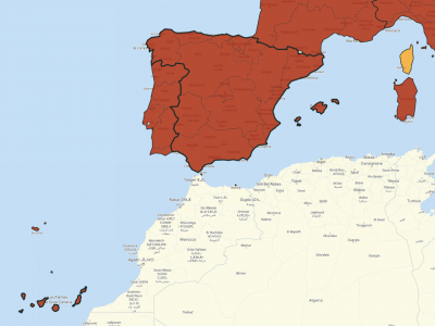 Covid update: Canaries are once again on the list of high-risk places in Europe