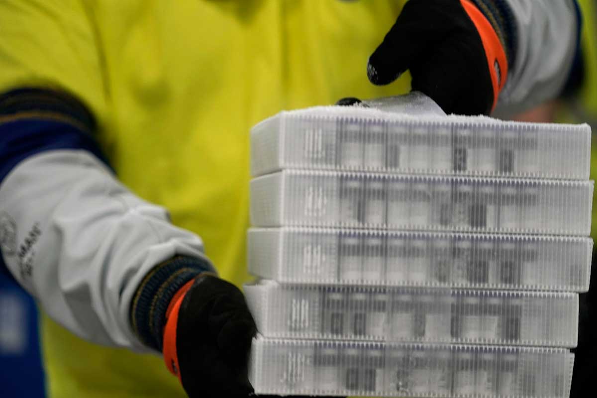 Front-line health personnel will get vaccinated from Monday