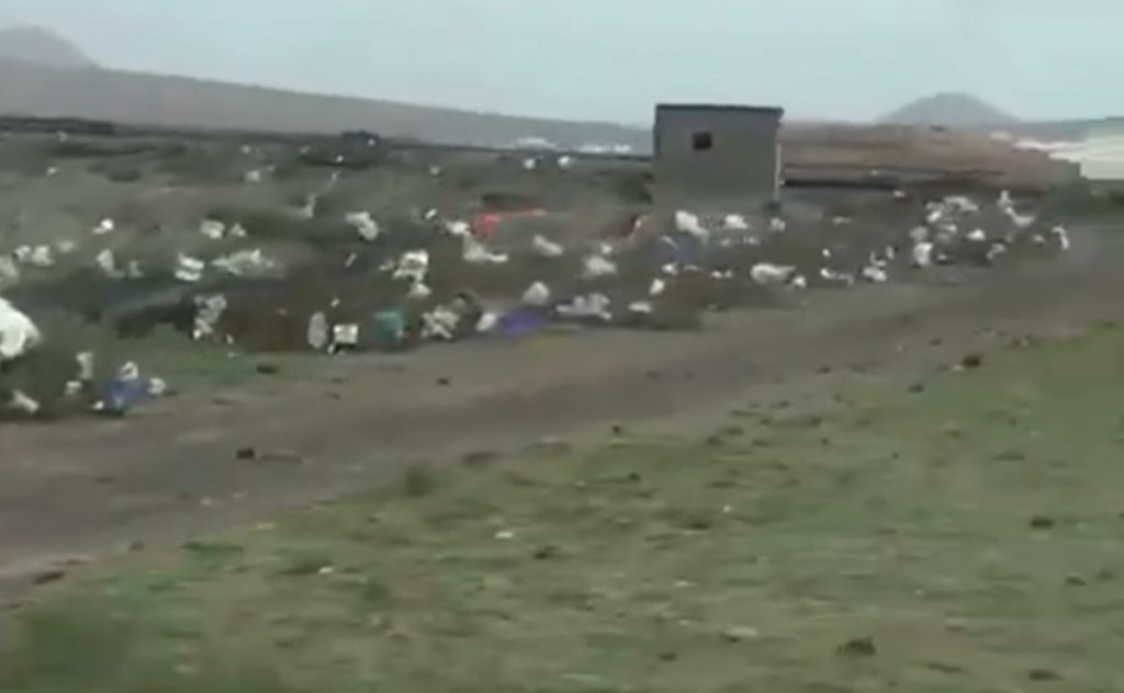 Why has it 'rained' plastic in Lanzarote due to storm Filomena?