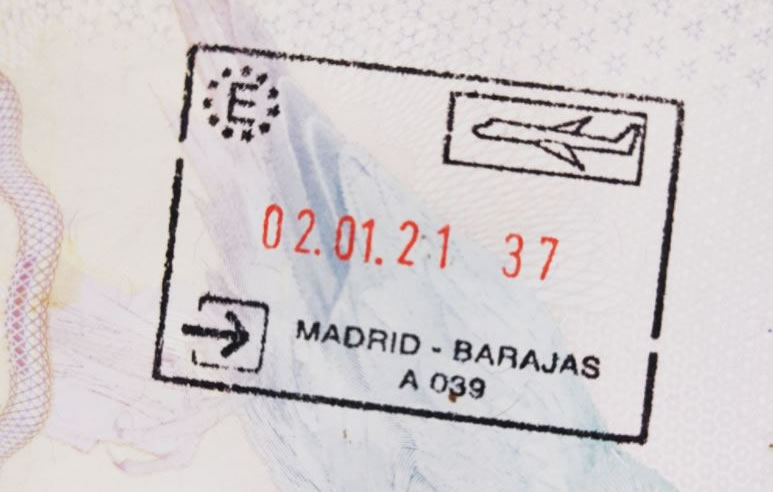 Will having my passport stamped as a resident affect my rights?