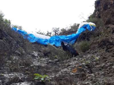 Paraglider dies after crashing into rock face in Tenerife