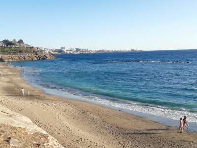 A hot and hazy end to January in the Canary Islands