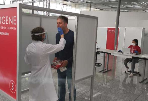 Covid testing centres are going in five Canary Island airports