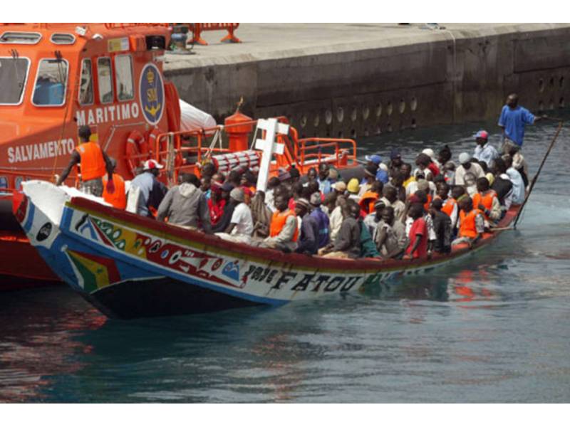 The Canary Islands had over 2,000 immigrants in January, 188% more than last year