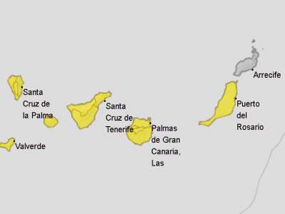 Storm warnings for the north of the islands are in place from tomorrow