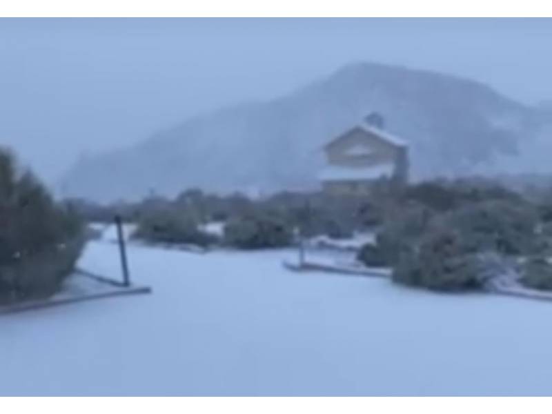 Canary Islands records the two lowest temperatures in Spain