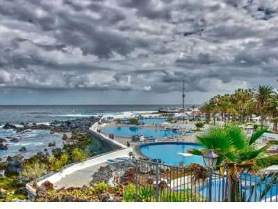 A cloudy but dry Monday in the Canary Islands 