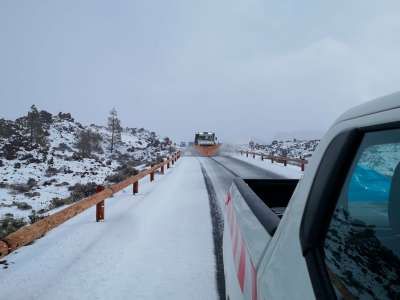 The Cabildo will open all access roads to Teide tomorrow, Tuesday