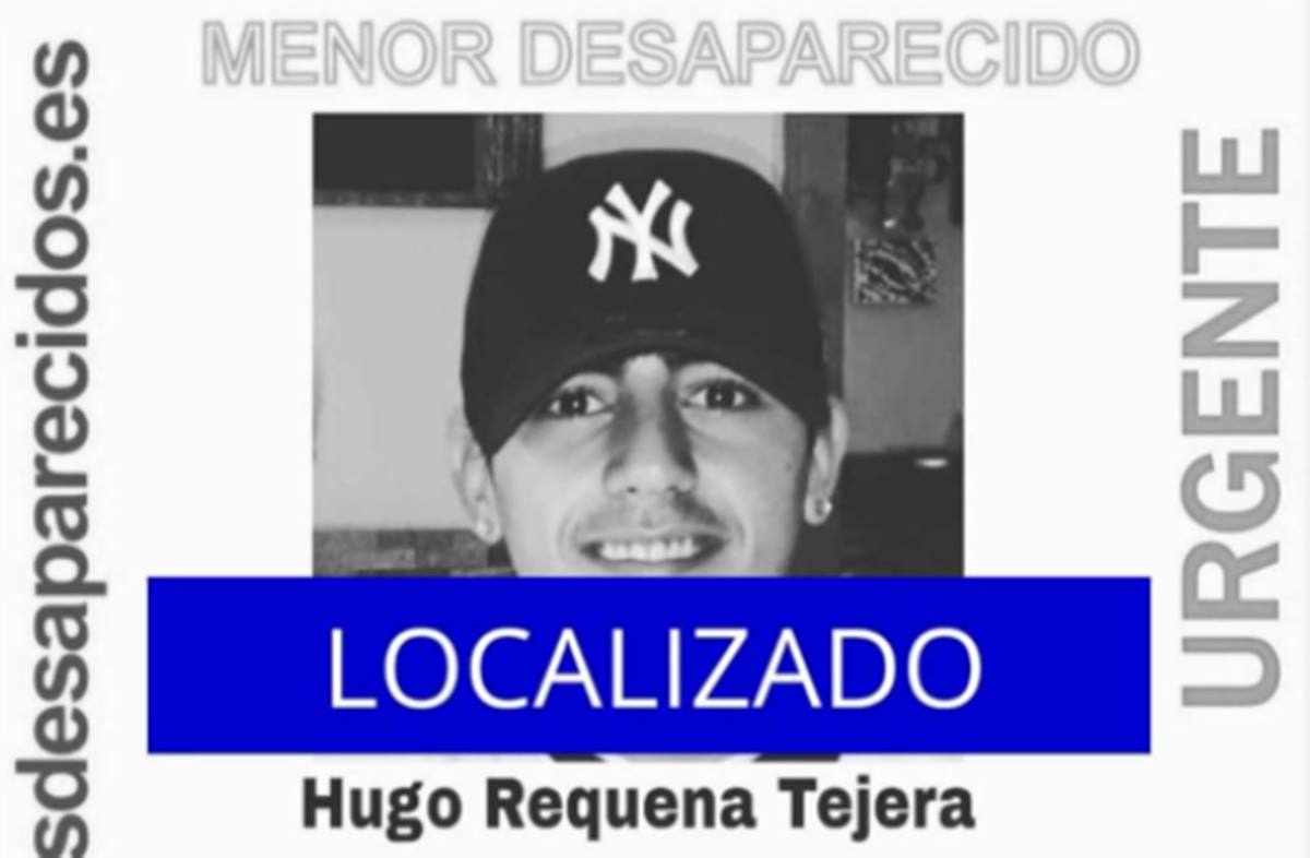 FOUND: Hugo, one of the missing teenagers in the south of Tenerife