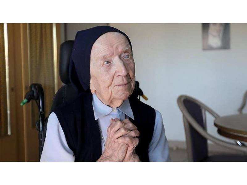 The oldest person in Europe is 116 years old and has overcome Covid