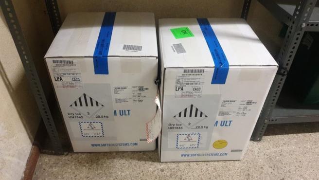 Canary Islands received another 17,550 doses of the Pfizer vaccine today