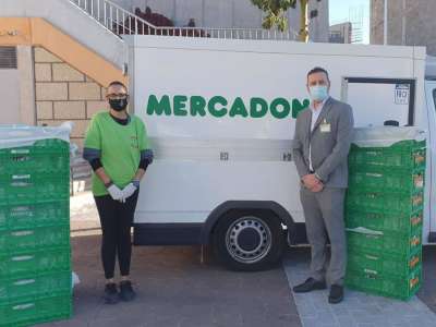 Mercadona donates 780 tons of necessities to food banks and charities