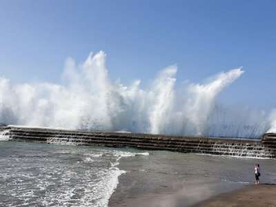 Clouds, rain and strong winds this Sunday in the Canary Islands