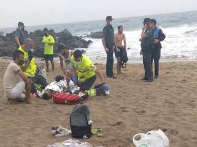 Heroic act of two young Maghrebis who rescued a British swimmer in distress