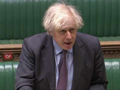 Johnson gives hope of summer holidays abroad in UK road map