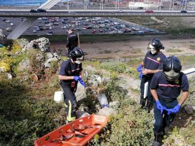 Dead body of a man found in a cave in the El Rincón ravine