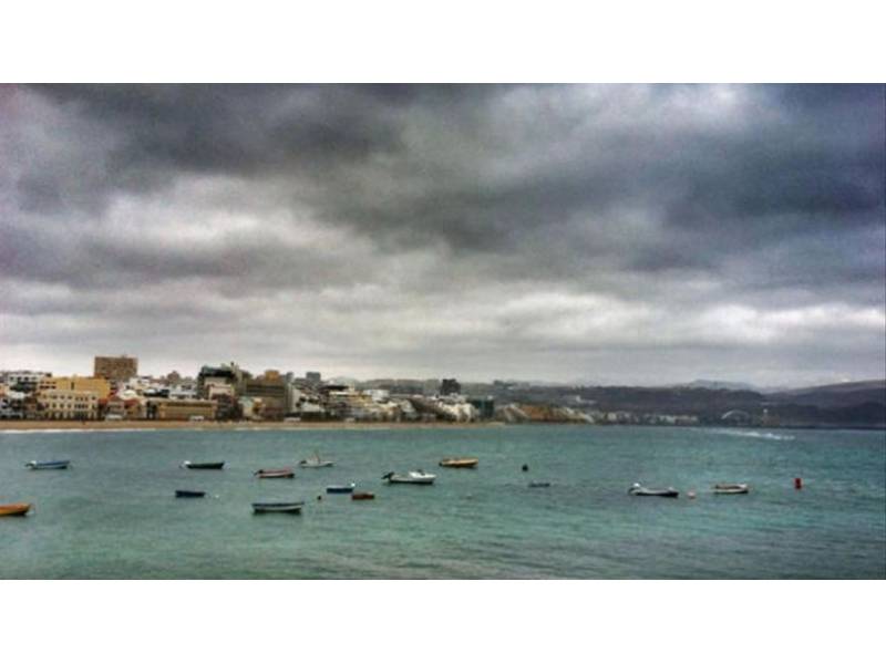 A cloudy Wednesday heading for a wet weekend in the Canaries