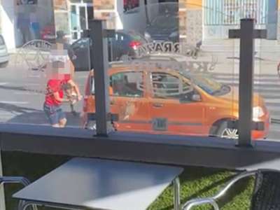 Fight in Tenerife "With machetes and everything" caught on video!