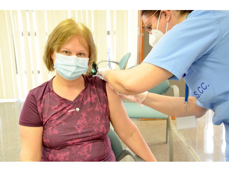 Vaccination teams administer more than 7,000 doses for the first time in one day