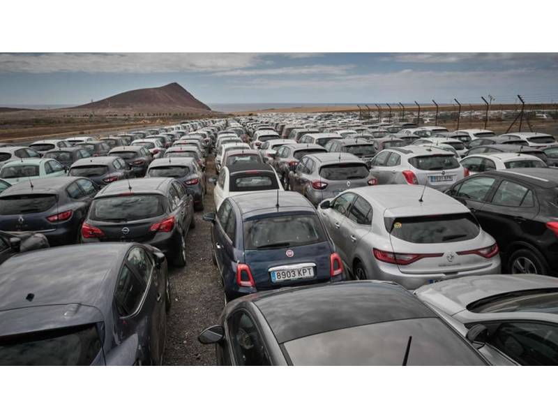 Rent a car companies have disposed of 70% of their cars