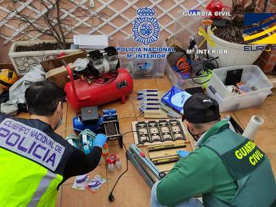 Gang arrested introducing counterfeit 500 euro notes into Spain