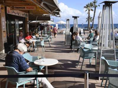 Why are bar and restaurant interiors closed?
