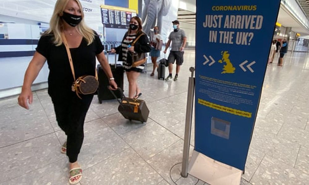 UK government are in talks over expanding Covid travel 'red list'