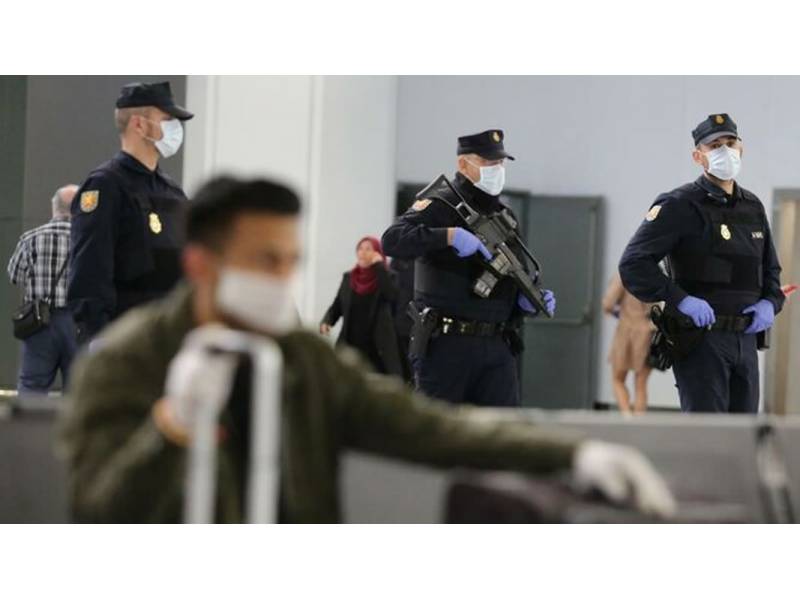 Spain extends border closure to countries outside of EU until April 30th
