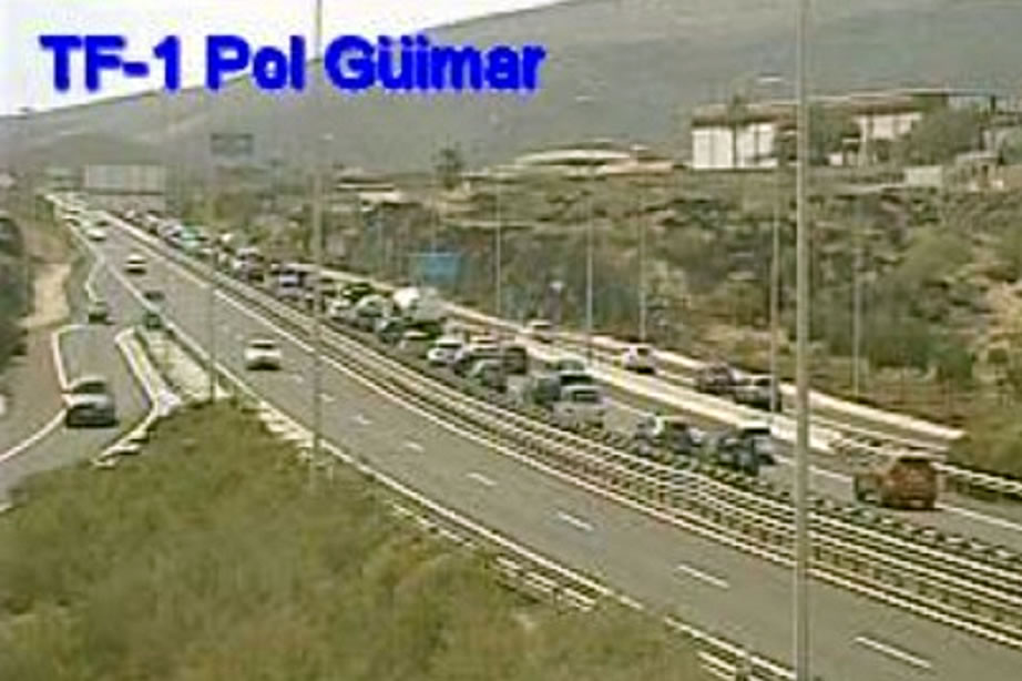 Mass exodus from the north of Tenerife to the south for Easter
