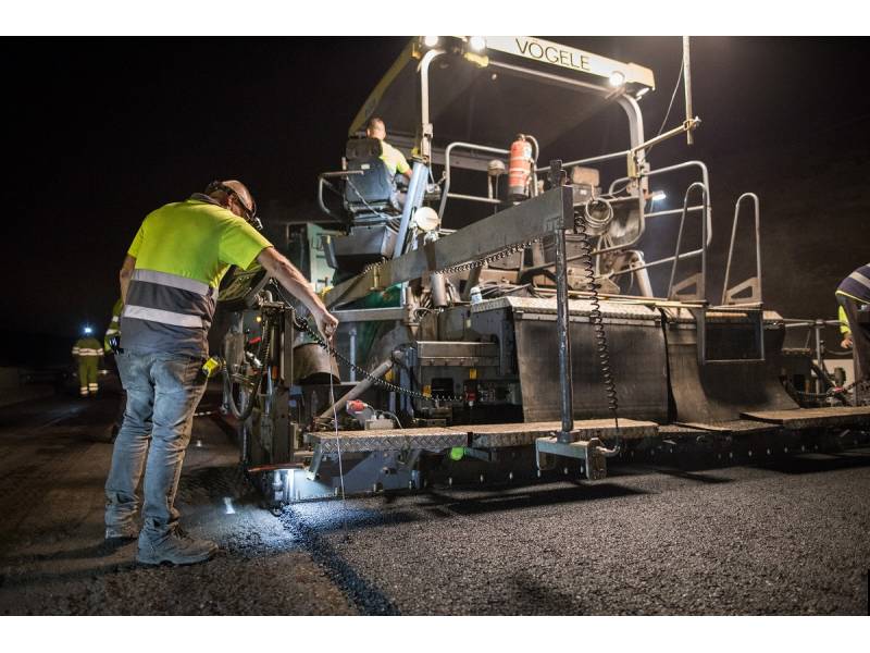 The resurfacing of the TF-1 motorway in the south will begin after Easter