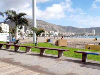 A hot and humid day in the Canary Islands today