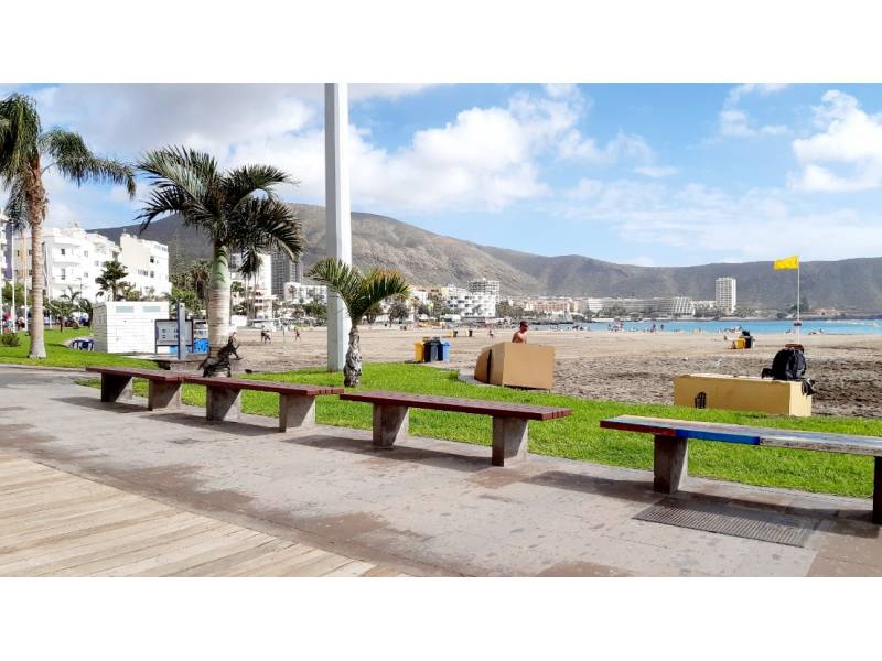 A hot and humid day in the Canary Islands today