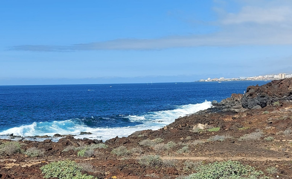 Cloudy in the north, sunny in the south with some scattered showers today