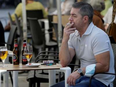 Will smoking be banned on bar and restaurant terraces permanently?
