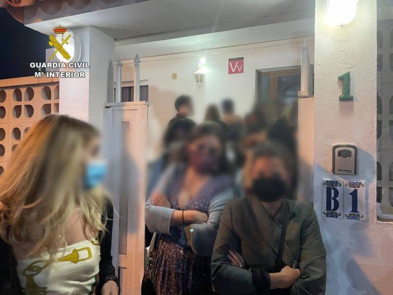 Big house party with 84 people broken up in Fuerteventura Big house party with 84 people broken up in Fuerteventura