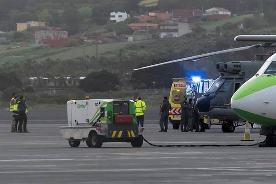 17 found dead on Cayuco drifting southwest of El Hierro 