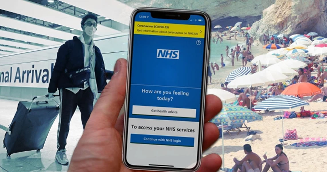 NHS app to be used as Covid passport for international travel from the UK