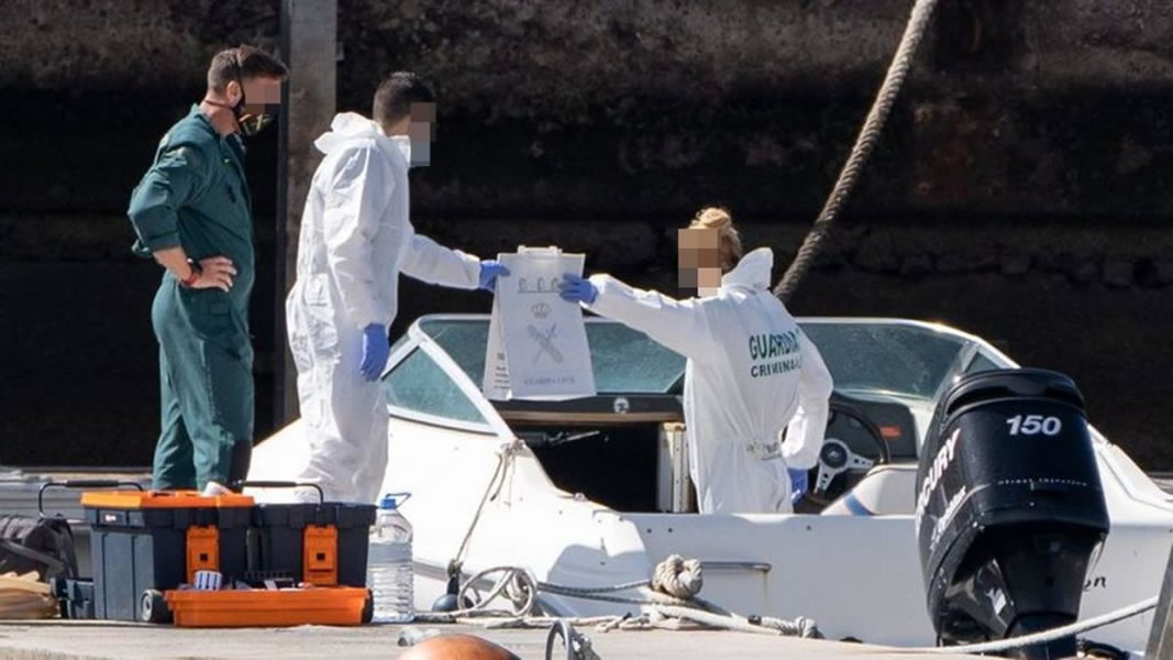 Search widened for missing father and daughters as blood found on his boat