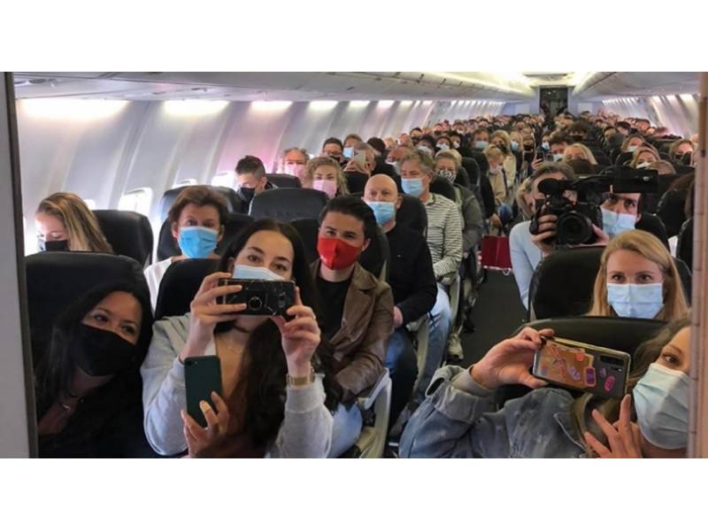 177 Dutch tourists arrive in Gran Canaria on TUI Nederland 'pilot trip' 