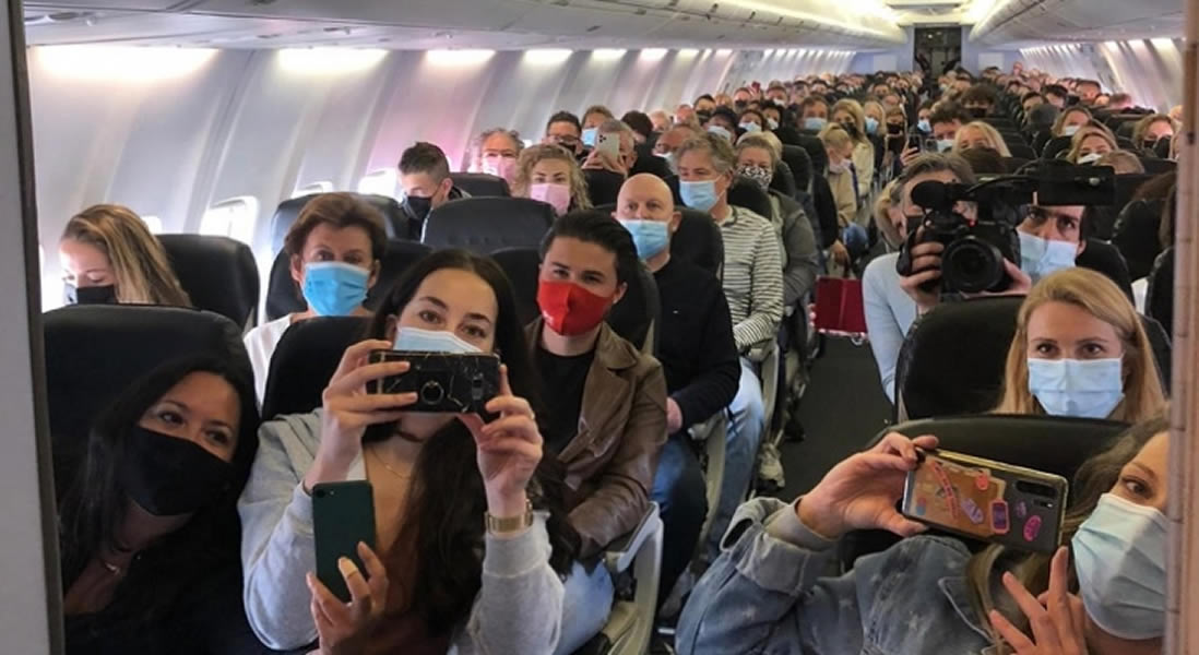 177 Dutch tourists arrive in Gran Canaria on TUI Nederland 'pilot trip' 