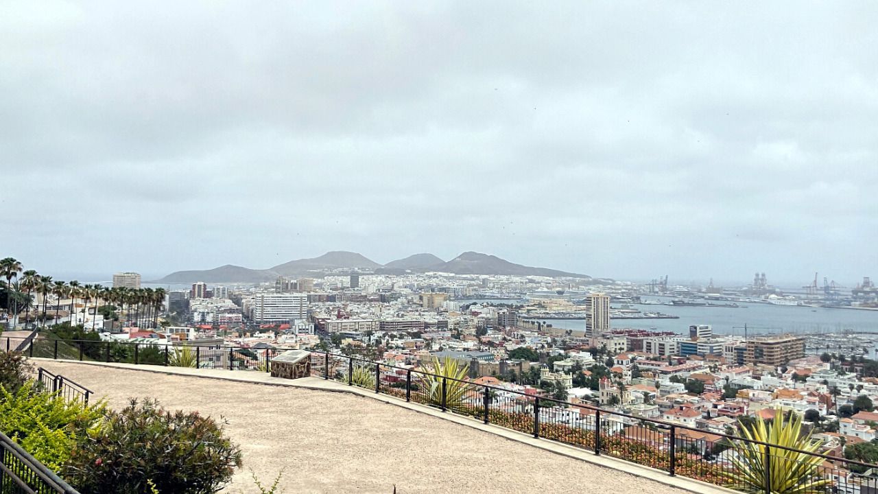 A cloudy Monday with rain forecast in Gran Canaria