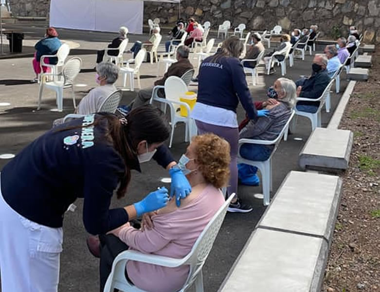 11.4% of the Canarian target population is already immunized against Covid