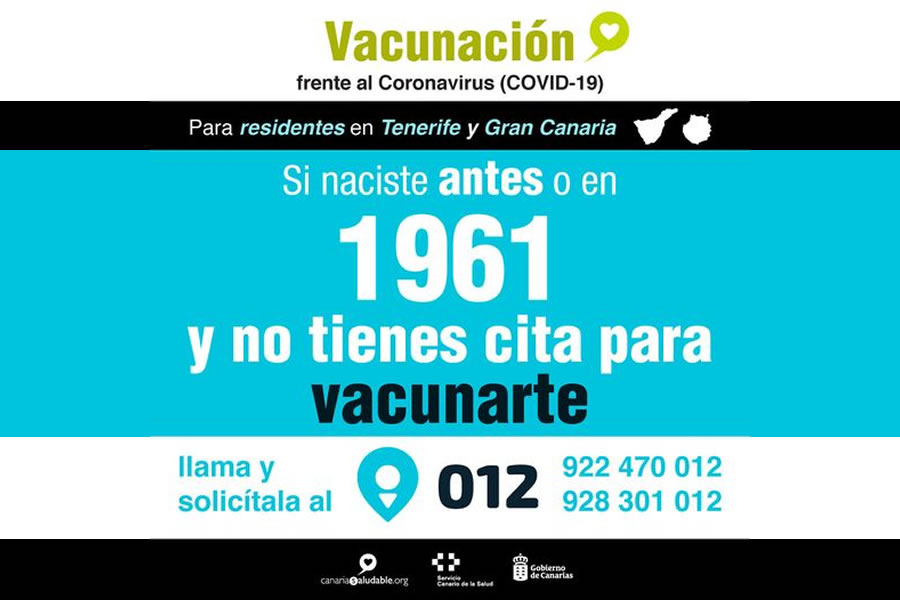 VACCINE UPDATE: If you are 60 or over call now for your vaccination