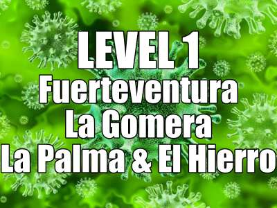 El Hierro drops to Level 1, the rest of the islands stay the same