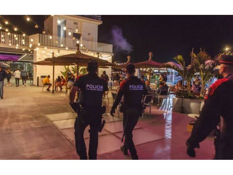Large police deployment for festivities and crowds in Gran Canaria