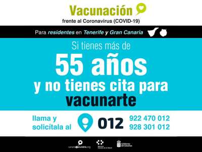 Calling all over 55’s, you can book your vaccination appointment now