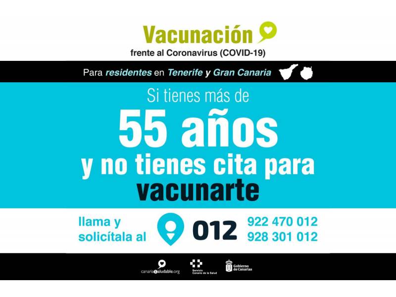 Calling all over 55’s, you can book your vaccination appointment now
