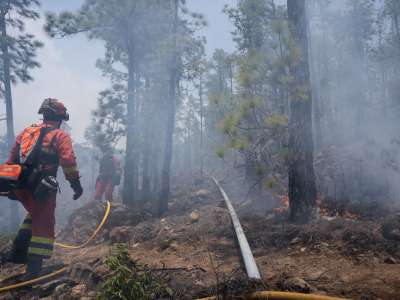 FOREST FIRE UPDATE: Fire now covers 3,300 hectares in Tenerife